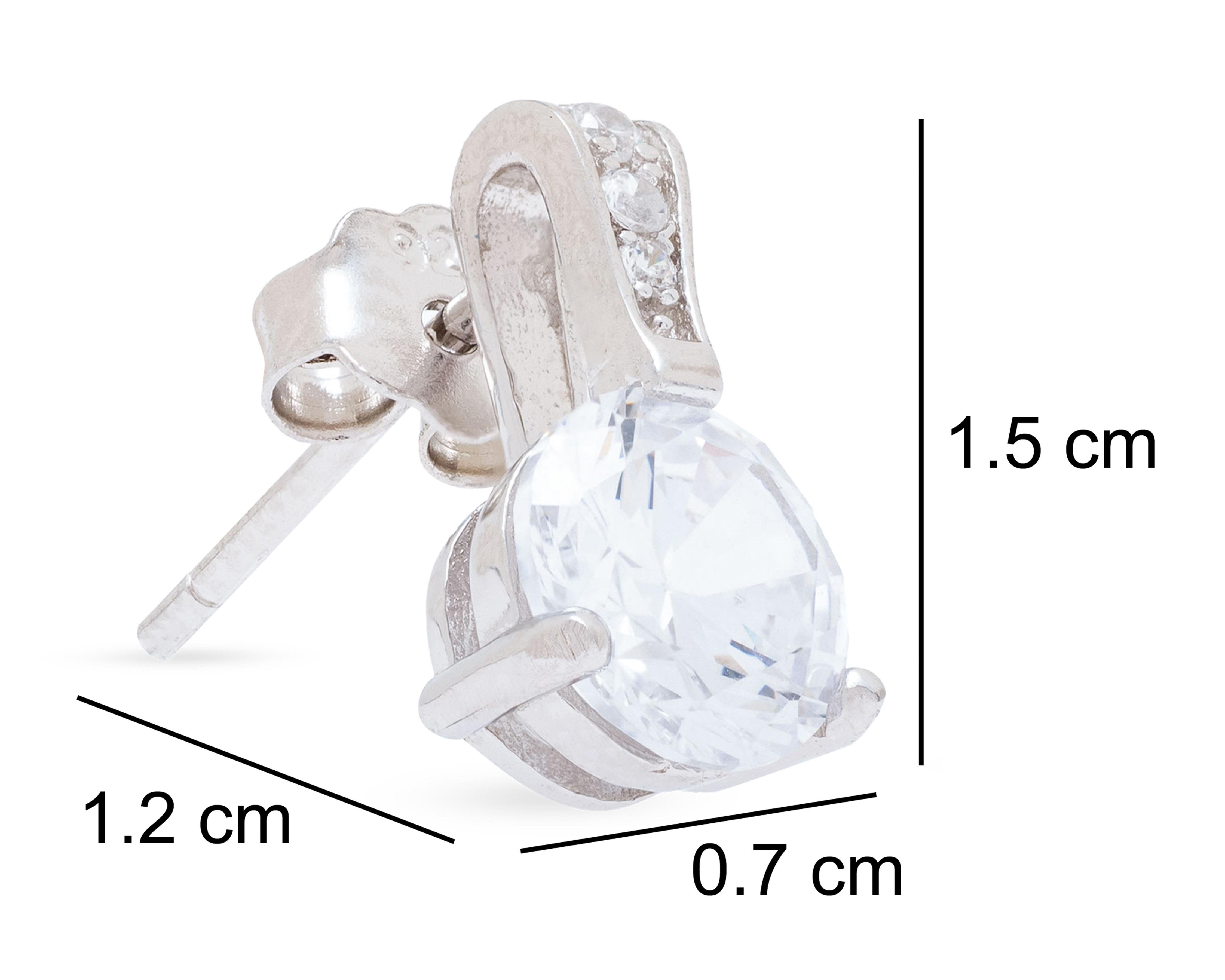 Foto 6 | Aretes de Plata Sahara