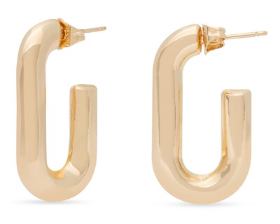Foto 1 | Aretes de Chapa de Oro 14K Tique
