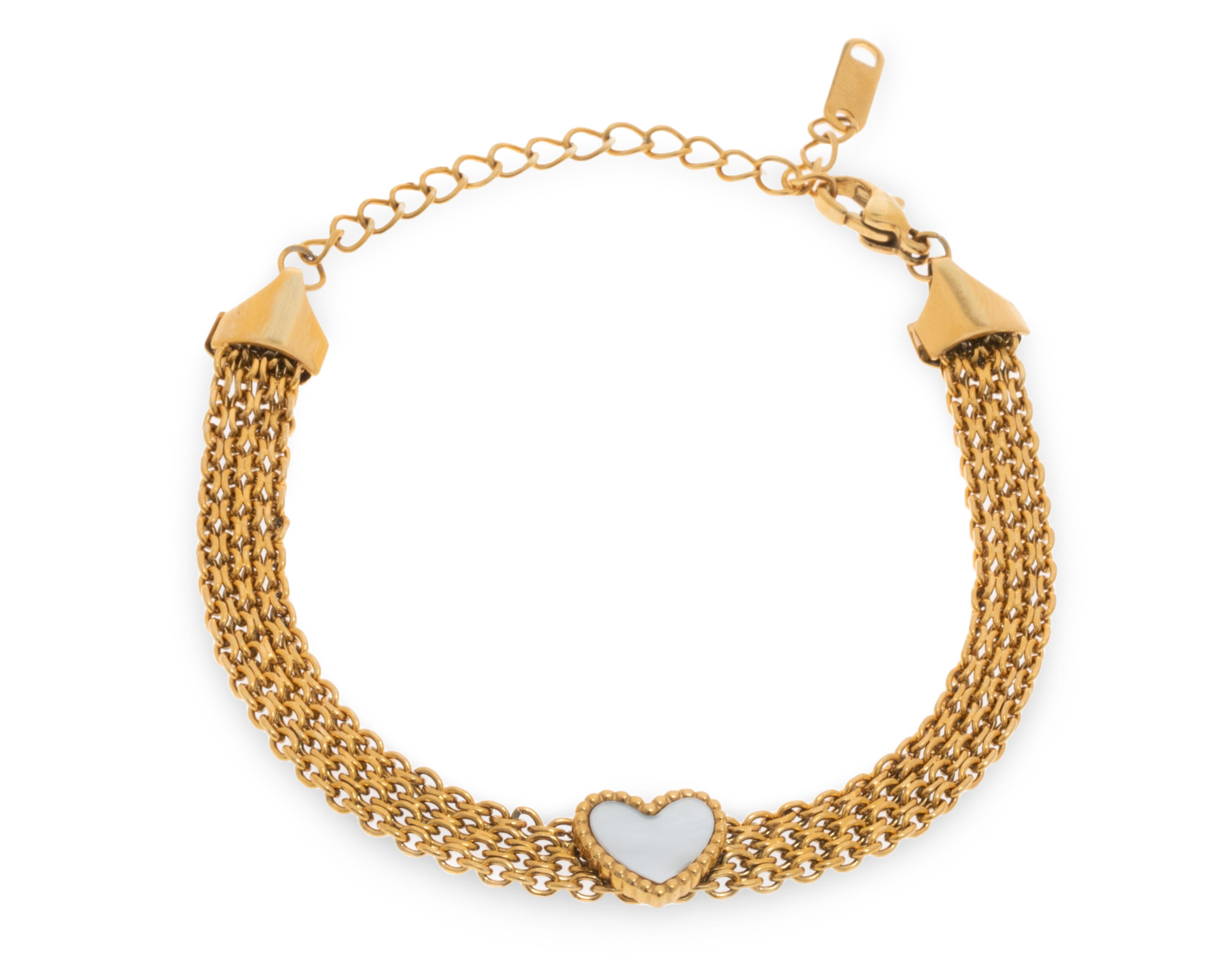 Foto 2 pulgar | Pulsera de Acero Inoxidable Jennifer Lopez