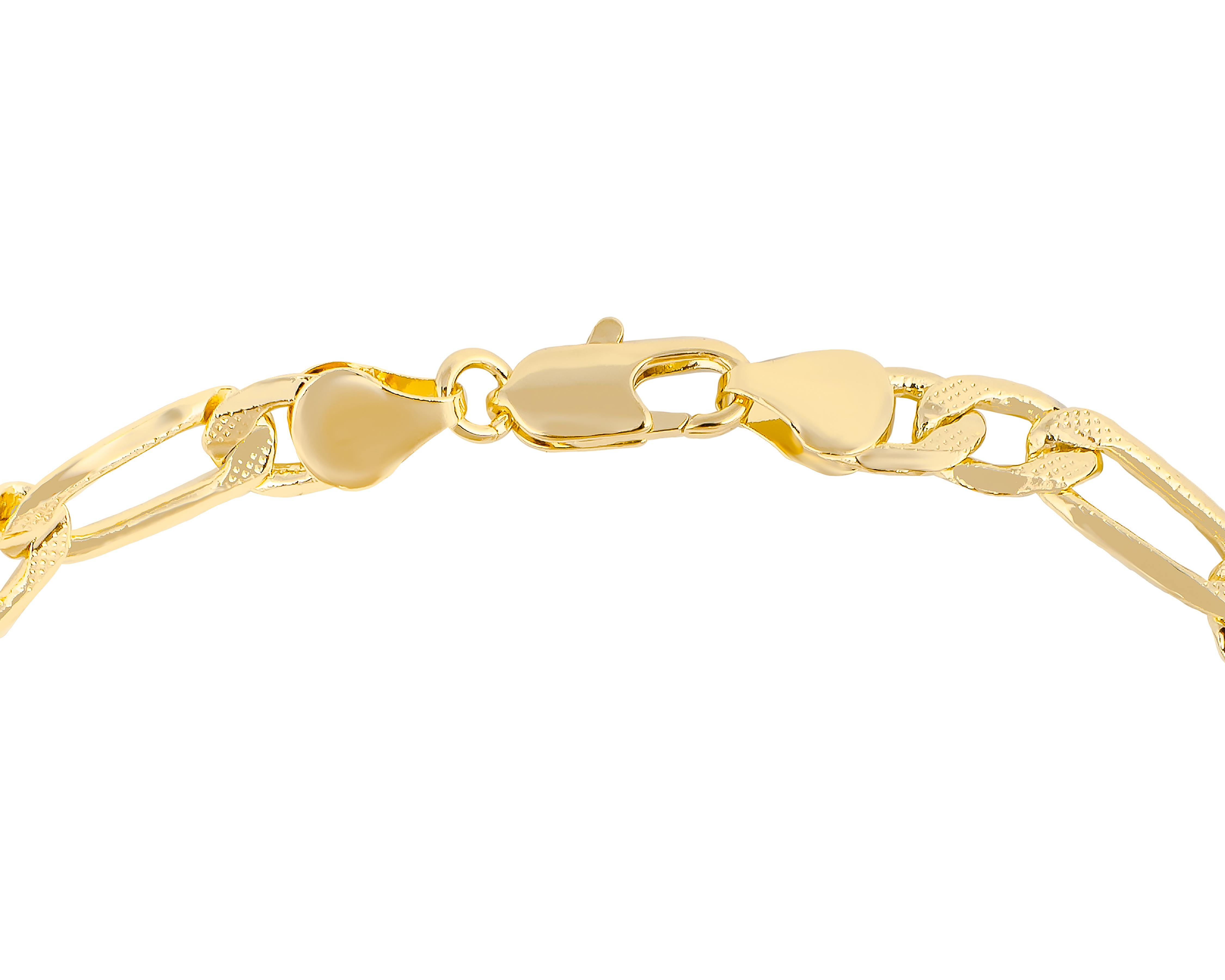 Foto 4 pulgar | Pulsera de Chapa de Oro 18K Plafer