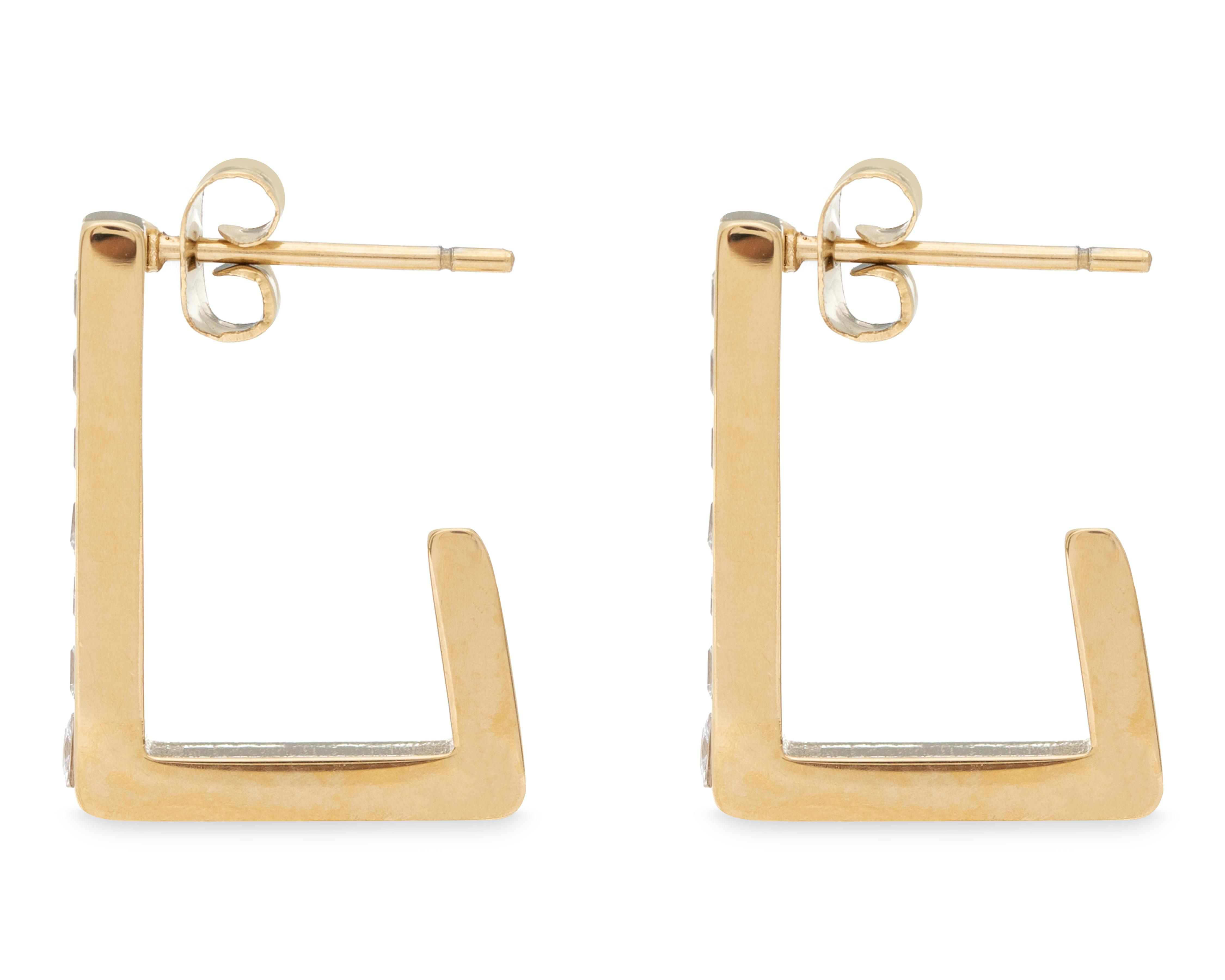 Foto 2 | Aretes de Acero Inoxidable Jennifer Lopez