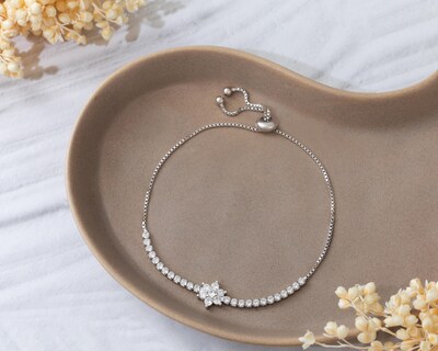 Foto 4 | Pulsera de Plata Sahara