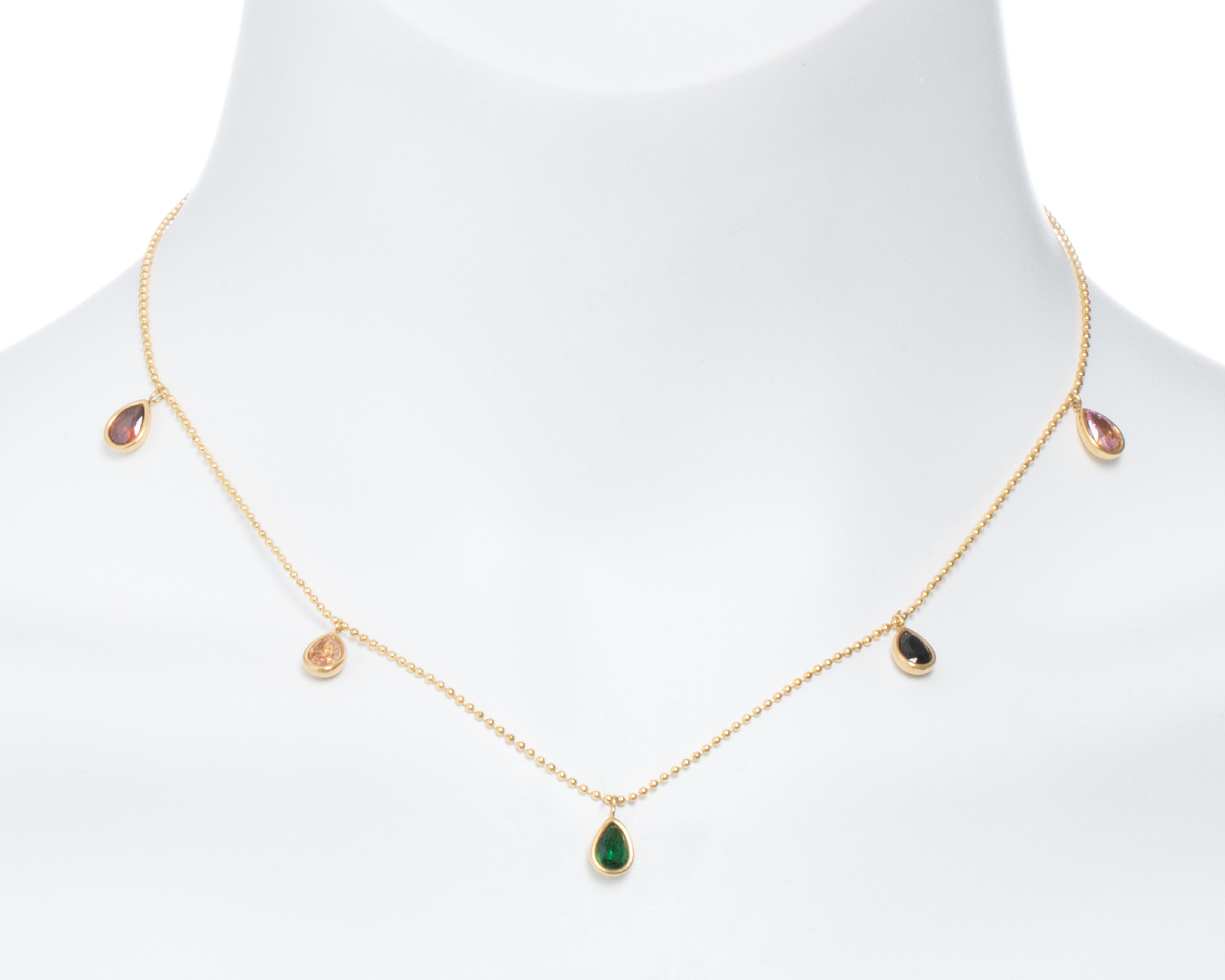 Foto 4 pulgar | Collar de Acero Inoxidable Thinner