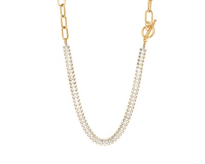 Foto 1 | Cadena de Acero Inoxidable Jennifer Lopez