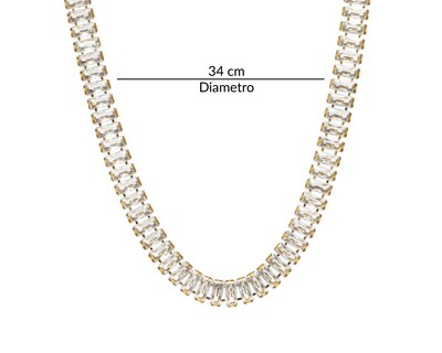 Foto 6 | Cadena de Acero Inoxidable Jennifer Lopez
