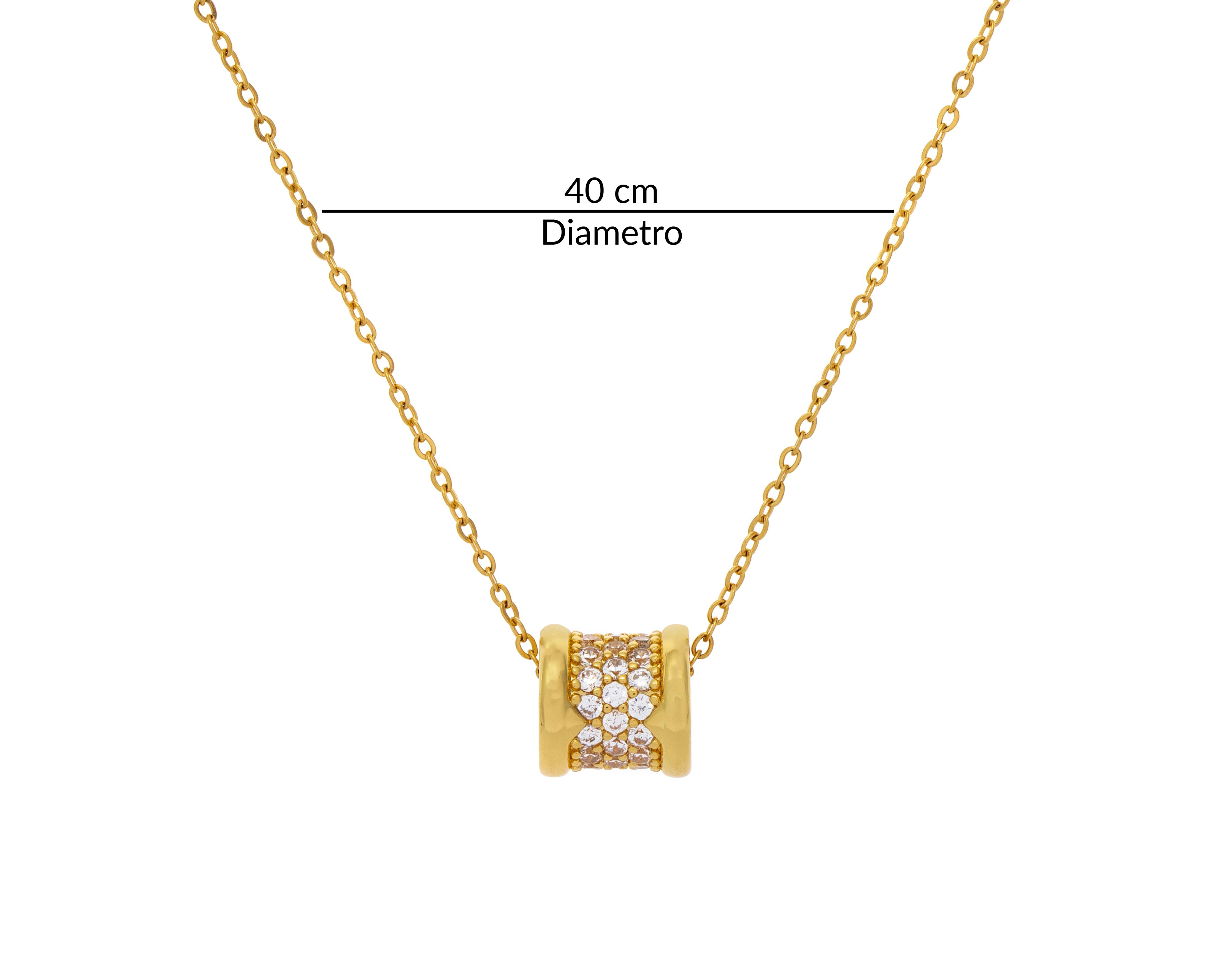 Foto 6 | Collar de Acero Inoxidable Jennifer Lopez