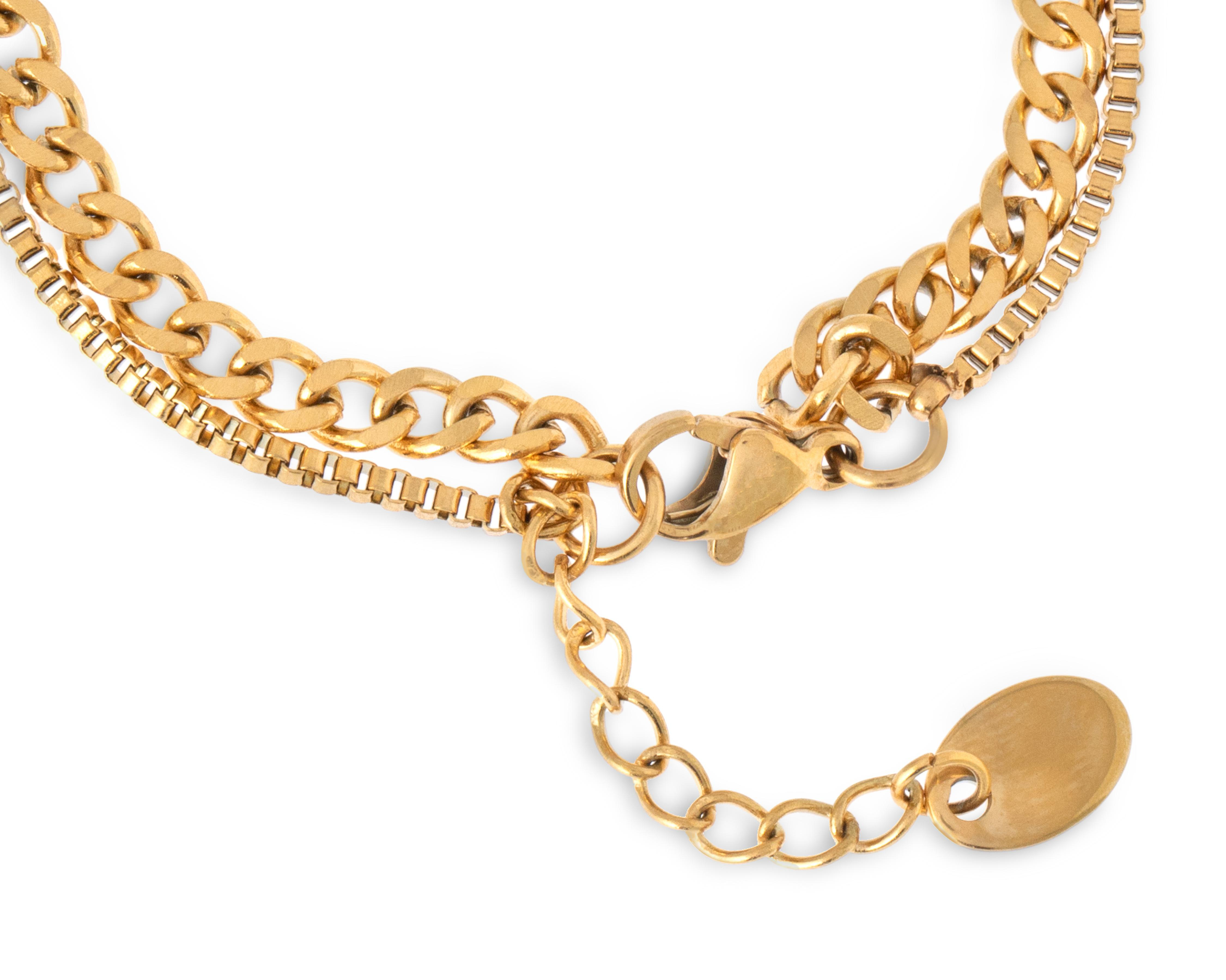 Foto 2 | Pulsera de Acero Inoxidable Thinner