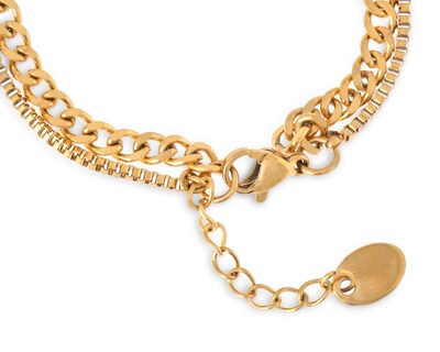 Foto 2 | Pulsera de Acero Inoxidable Thinner
