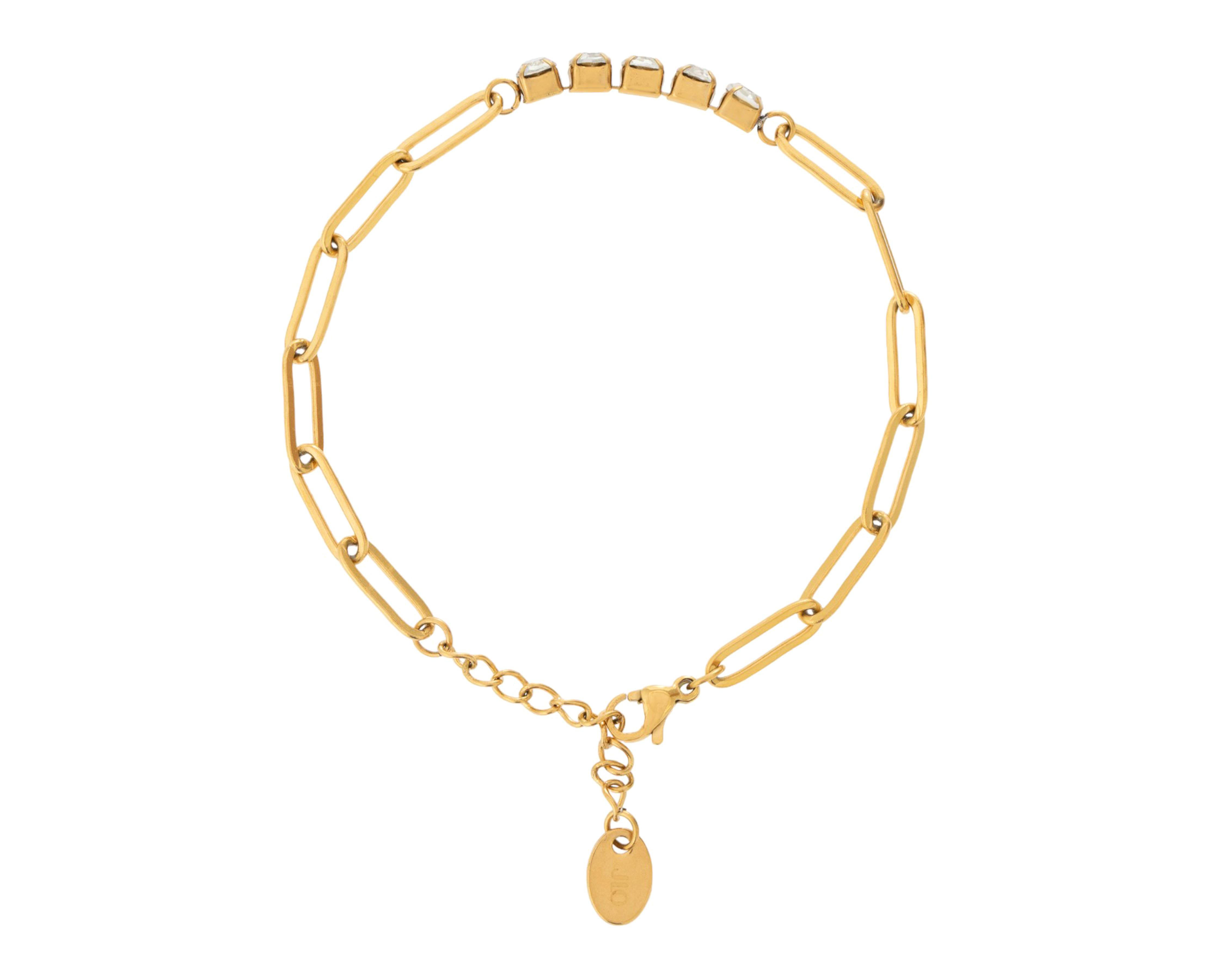 Foto 2 pulgar | Pulsera de Acero Inoxidable Jennifer Lopez