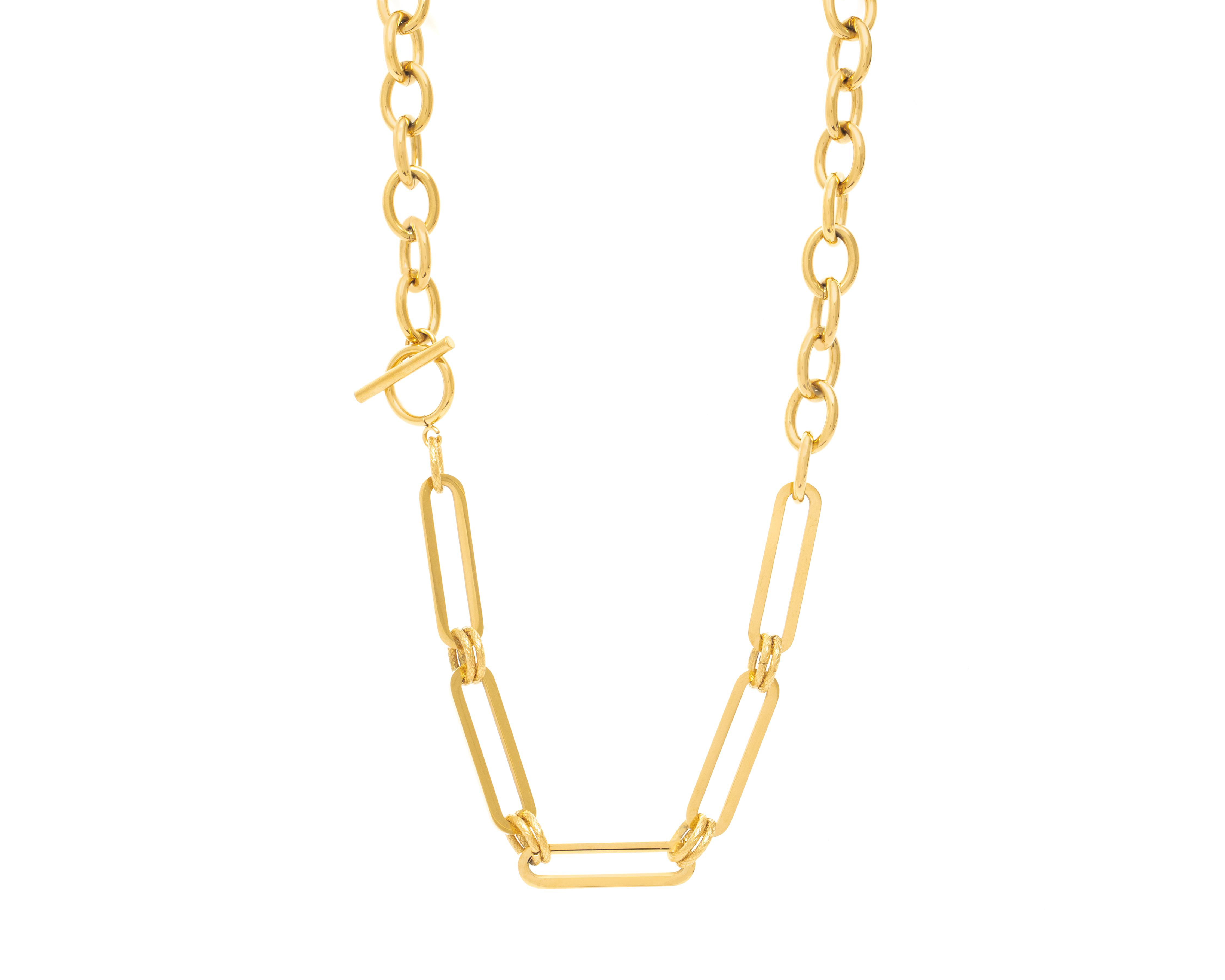 Foto 1 | Cadena de Acero Inoxidable Jennifer Lopez
