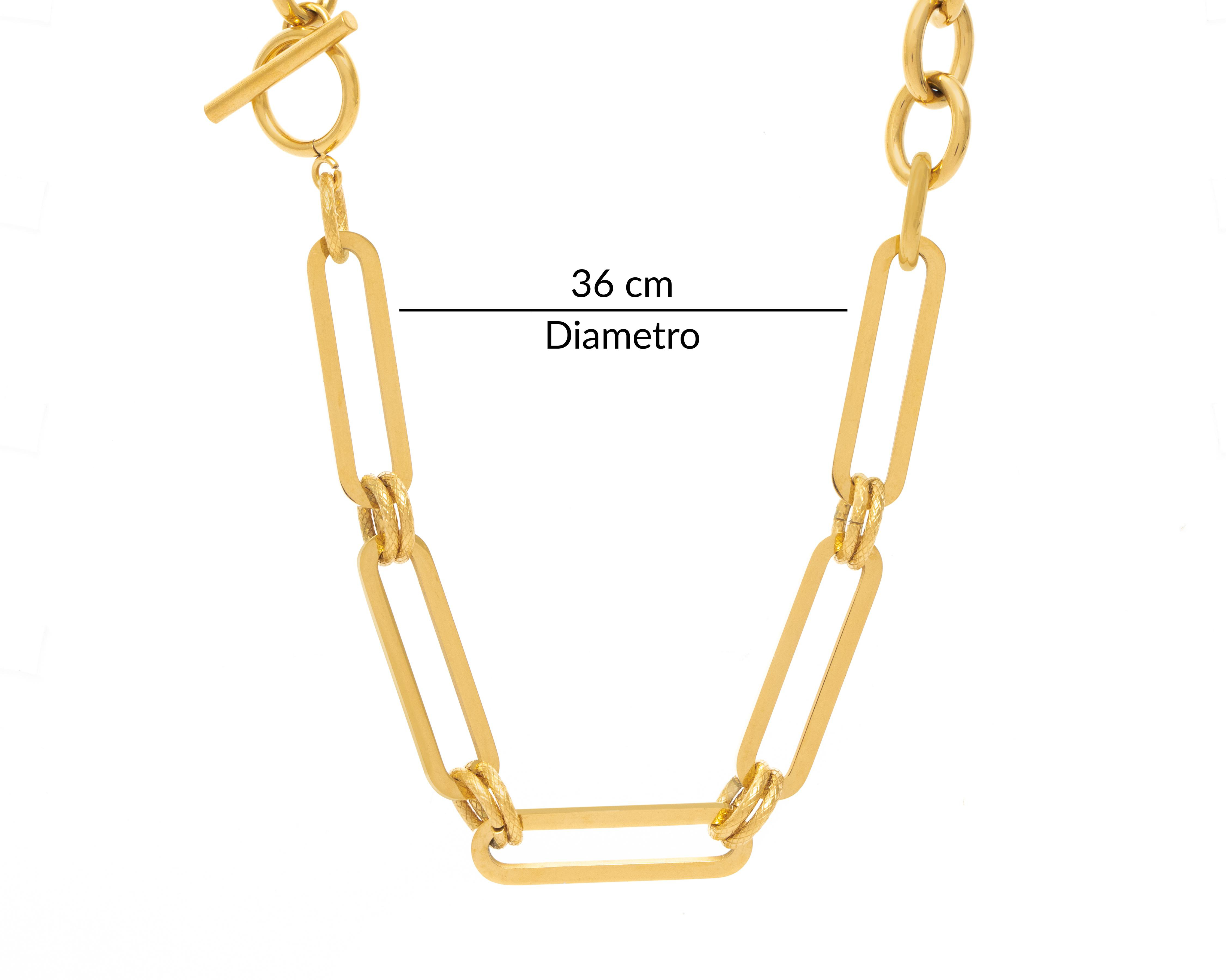 Foto 6 | Cadena de Acero Inoxidable Jennifer Lopez