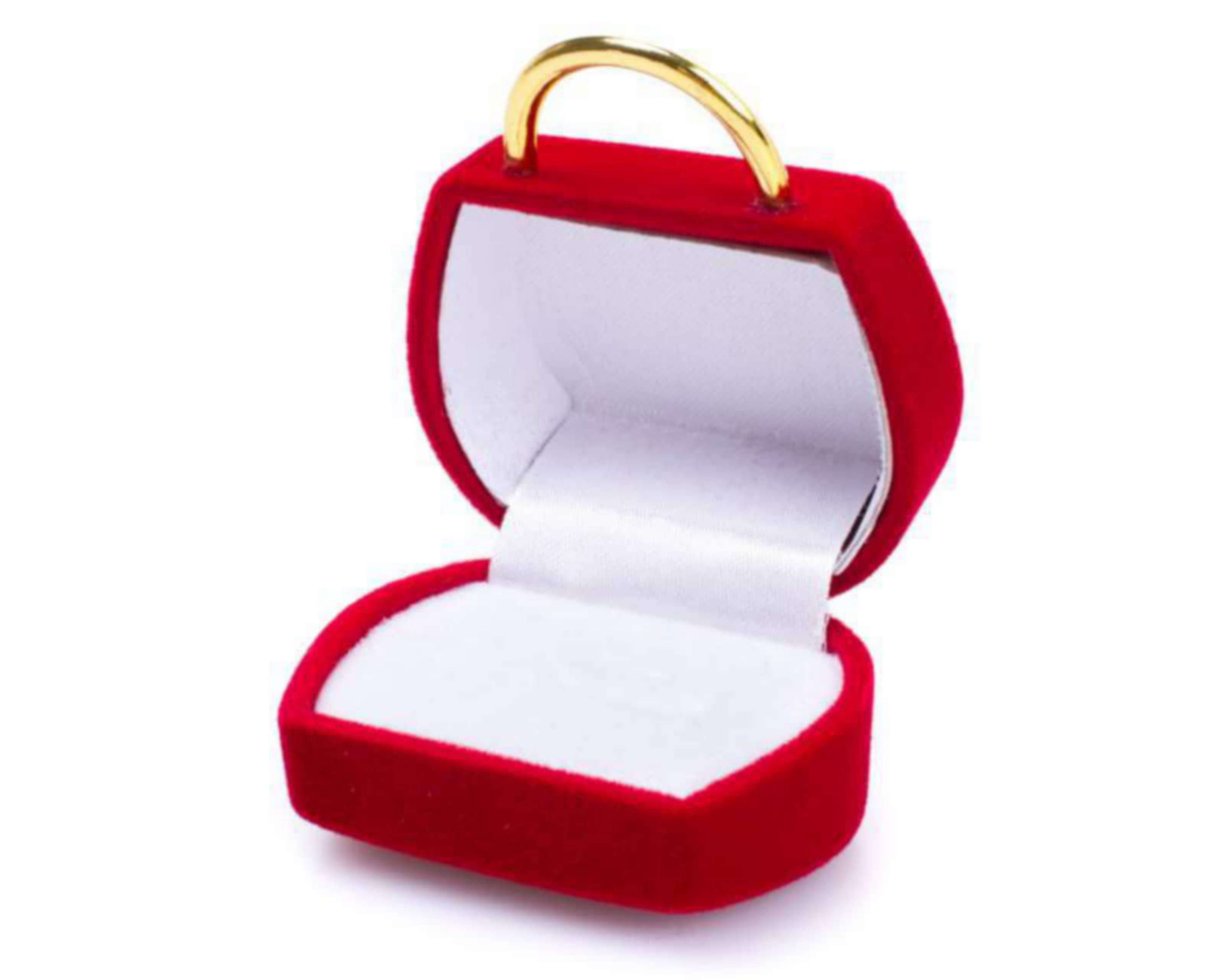 Foto 2 | Estuche para Anillo Rojo