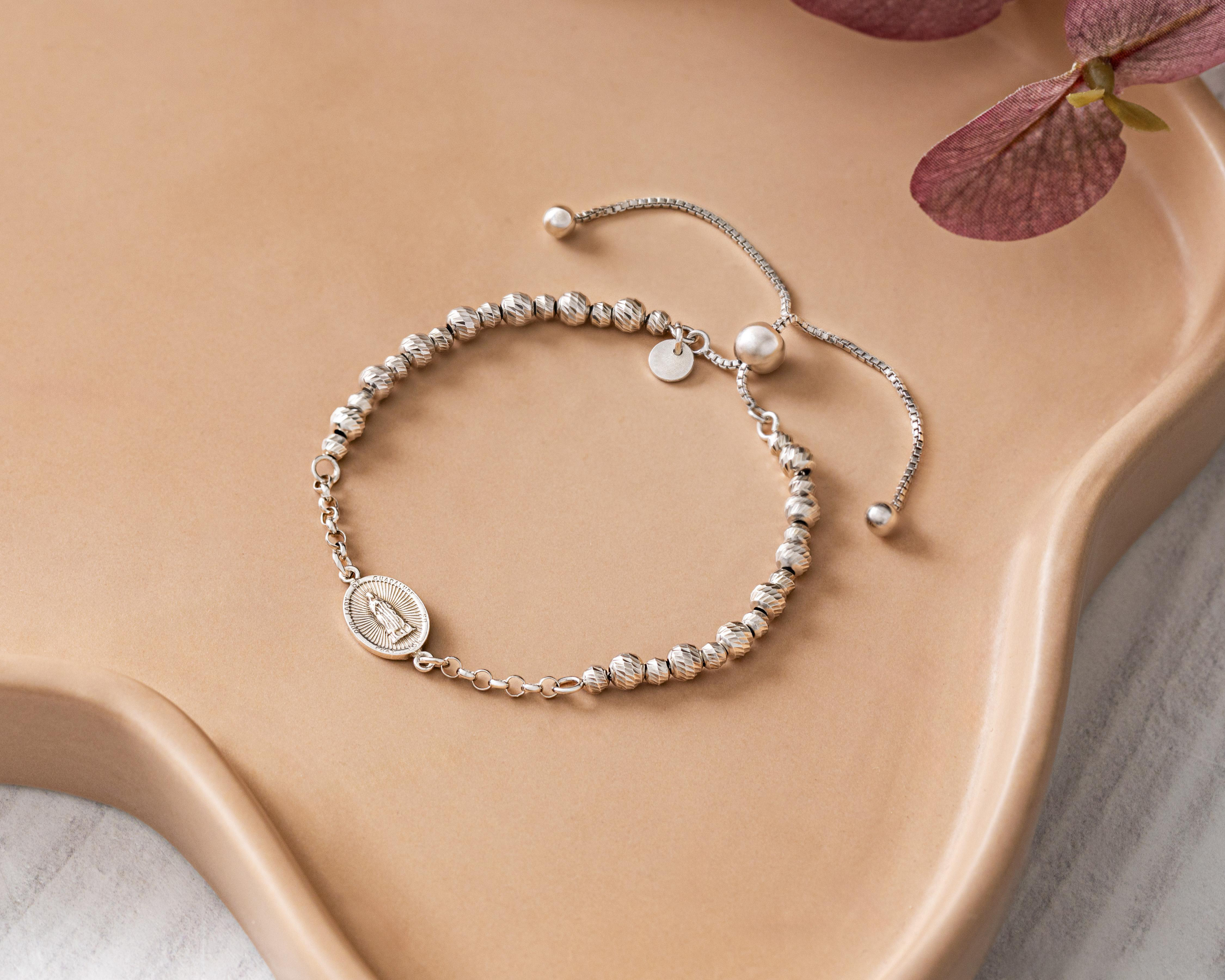 Foto 5 pulgar | Pulsera de Plata Bestsi