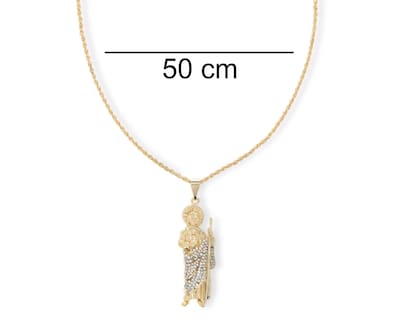 Foto 6 | Collar de Chapa de Oro 18K Zokko