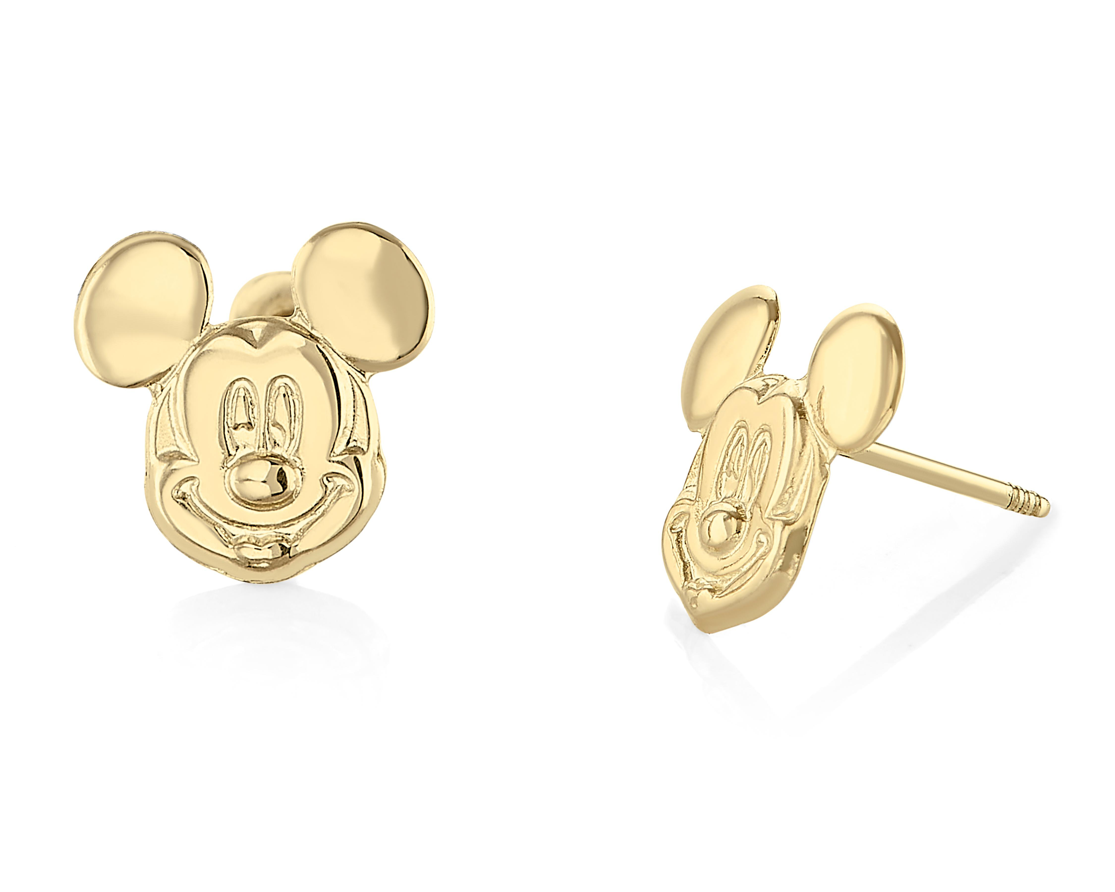 Broqueles de Oro 10K Disney $929