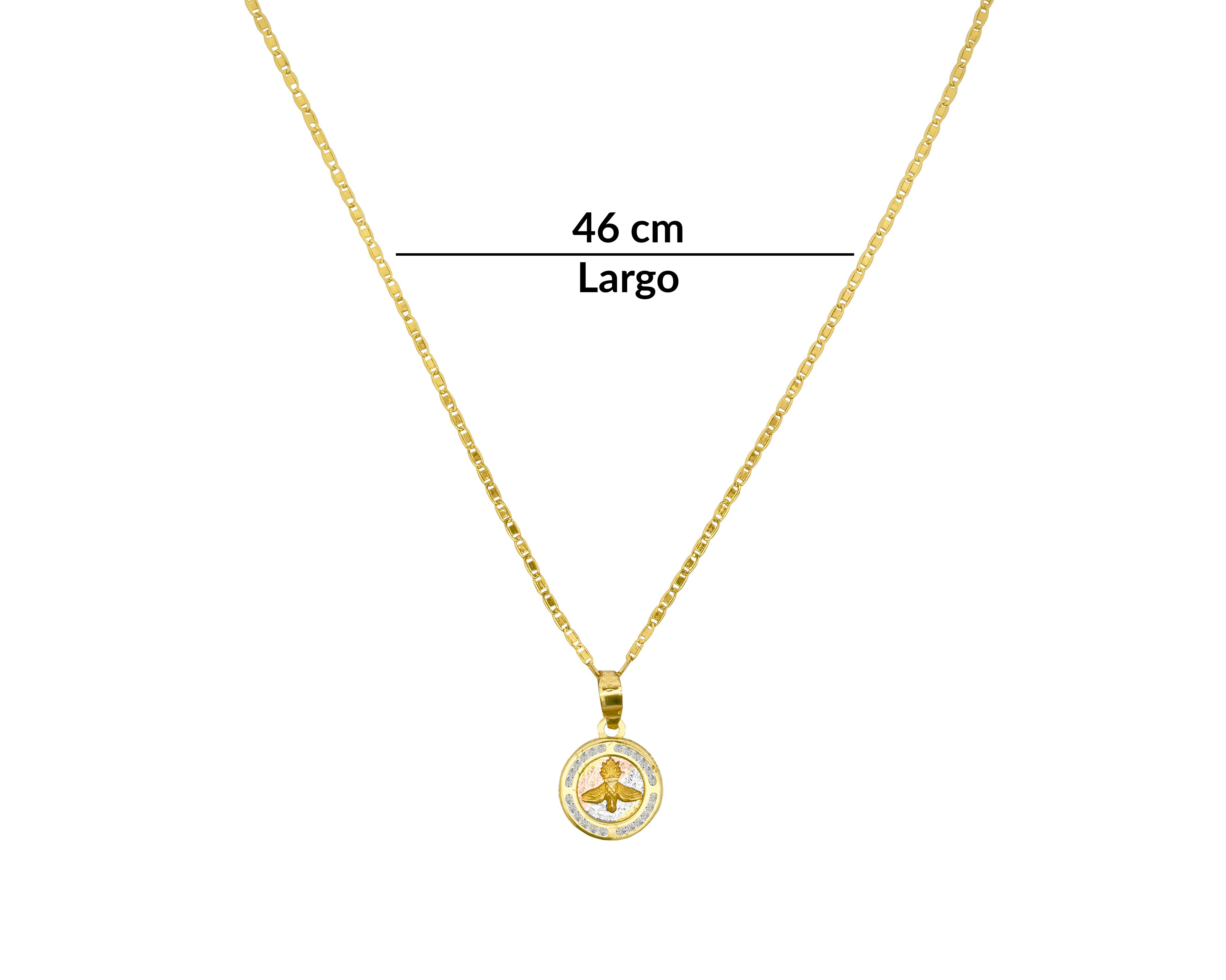 Foto 7 pulgar | Collar de Oro 10K Baby Colors
