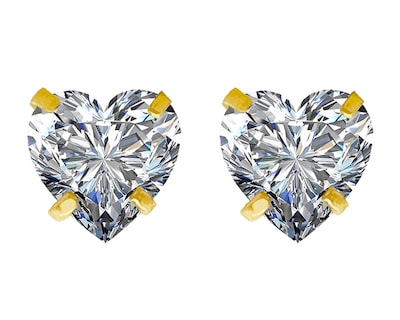 Foto 2 | Broqueles de Oro 14K Sentimientos