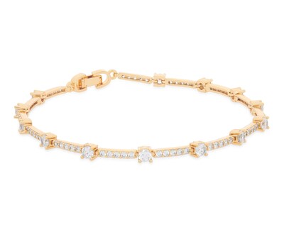 Foto 1 | Pulsera de Chapa de Oro 18K Unlimited