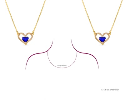 Foto 5 | Collar de Chapa de Oro 18K Unlimited
