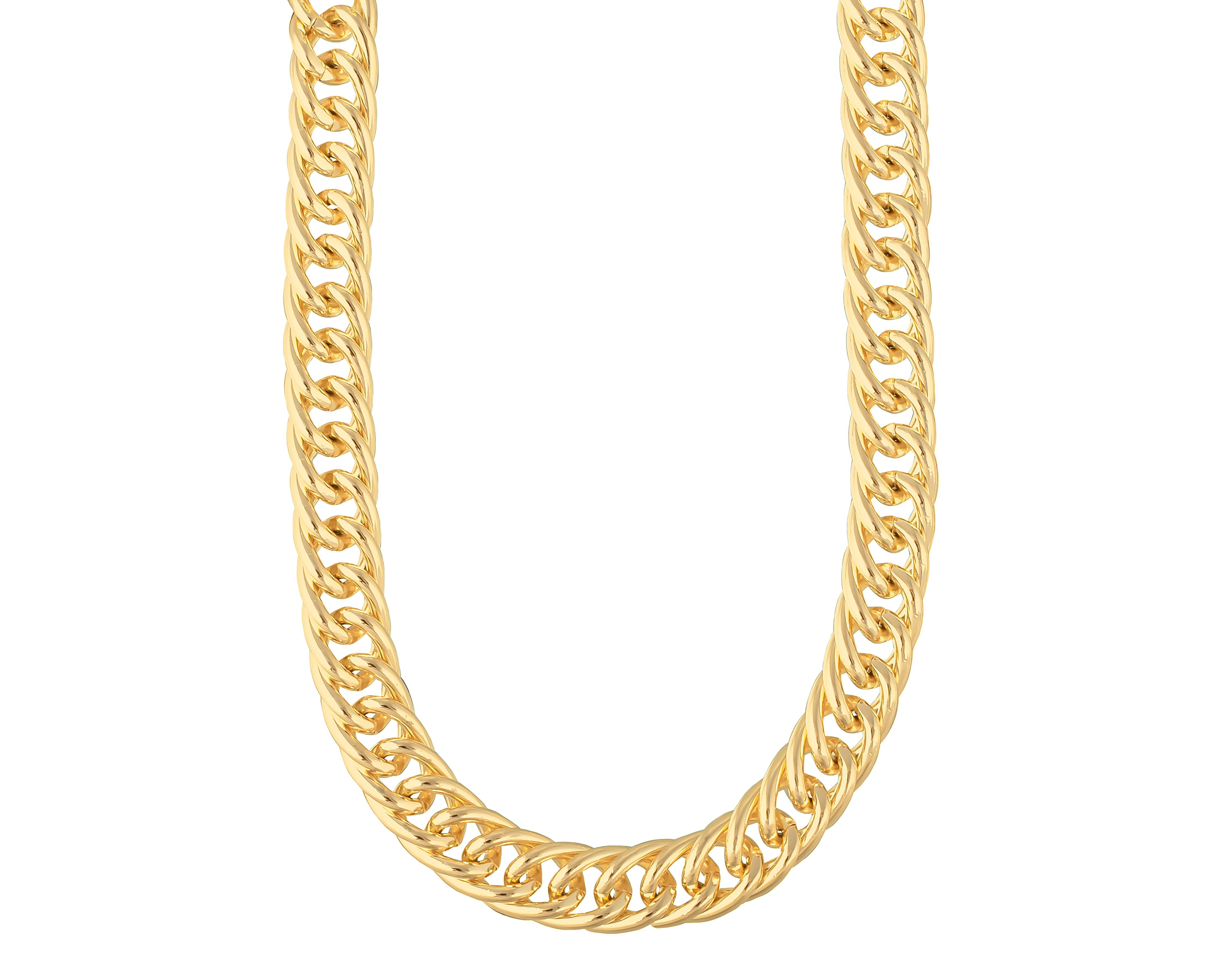 Cadena de Chapa de Oro 18K Jennifer Lopez