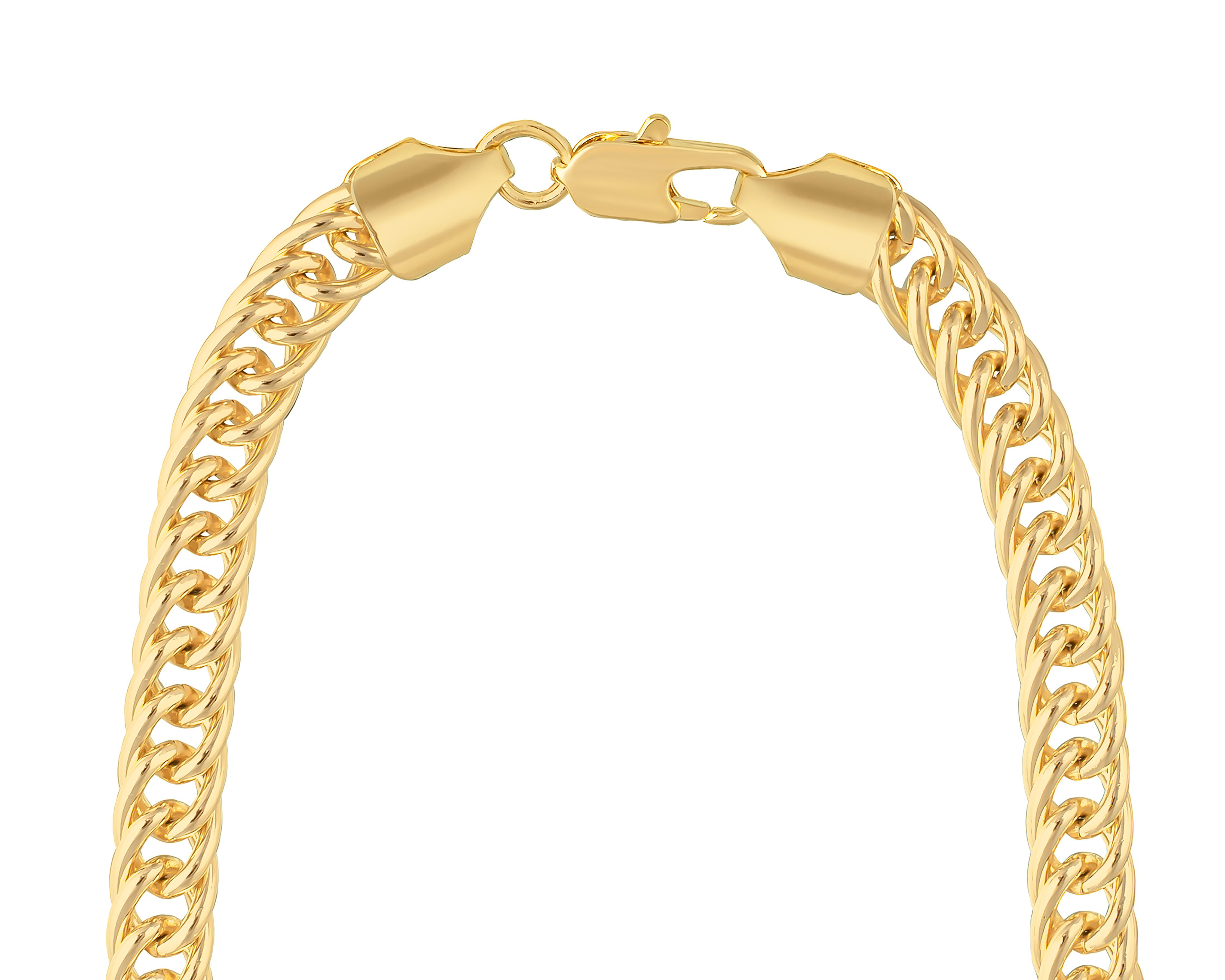 Foto 4 pulgar | Cadena de Chapa de Oro 18K Jennifer Lopez