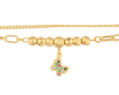 Foto 2 | Pulsera de Chapa de Oro 18K Plafer