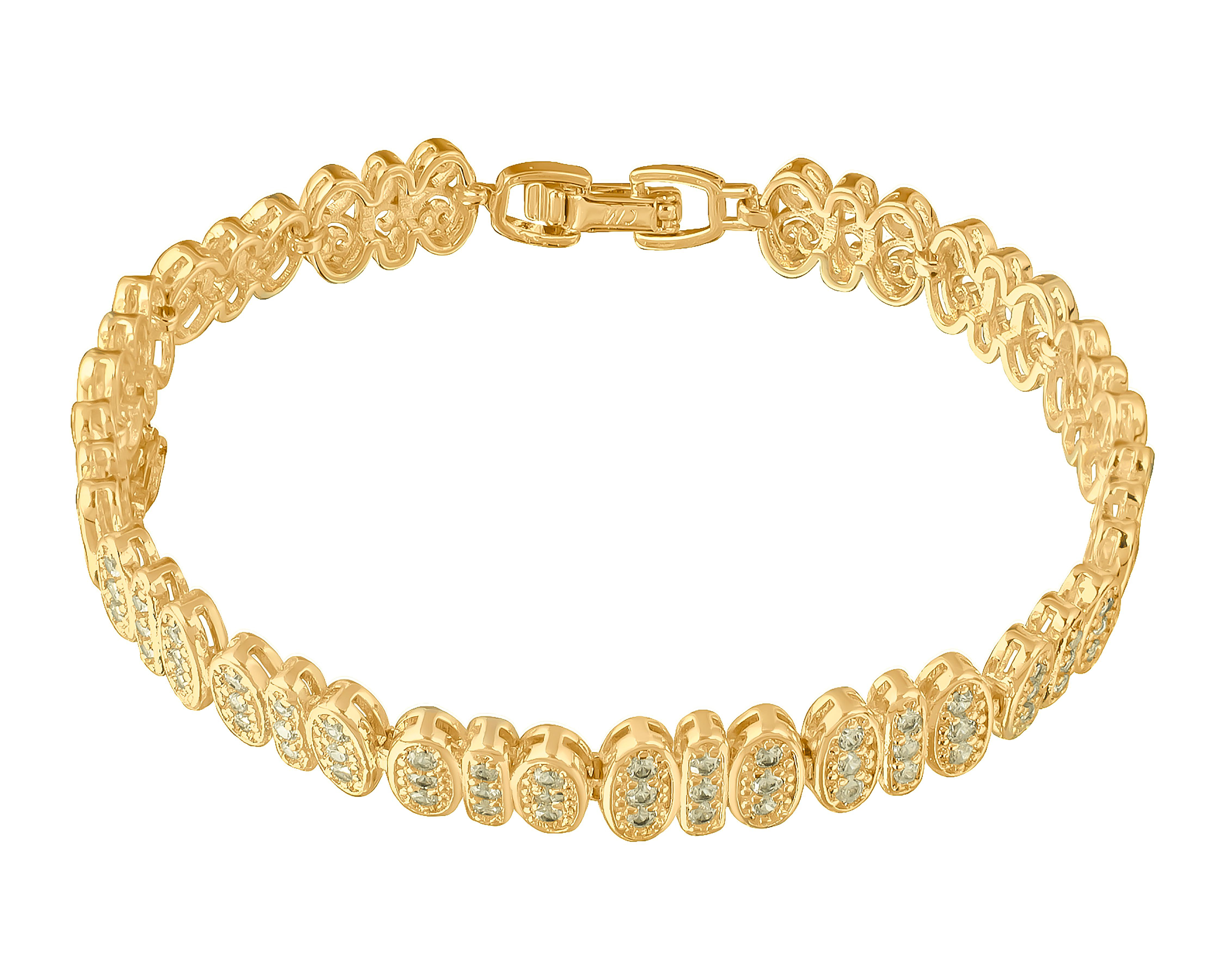 Pulsera de Chapa de Oro 18K Jennifer Lopez $119