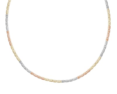 Foto 1 | Cadena de Chapa de Oro 18K Sentimientos