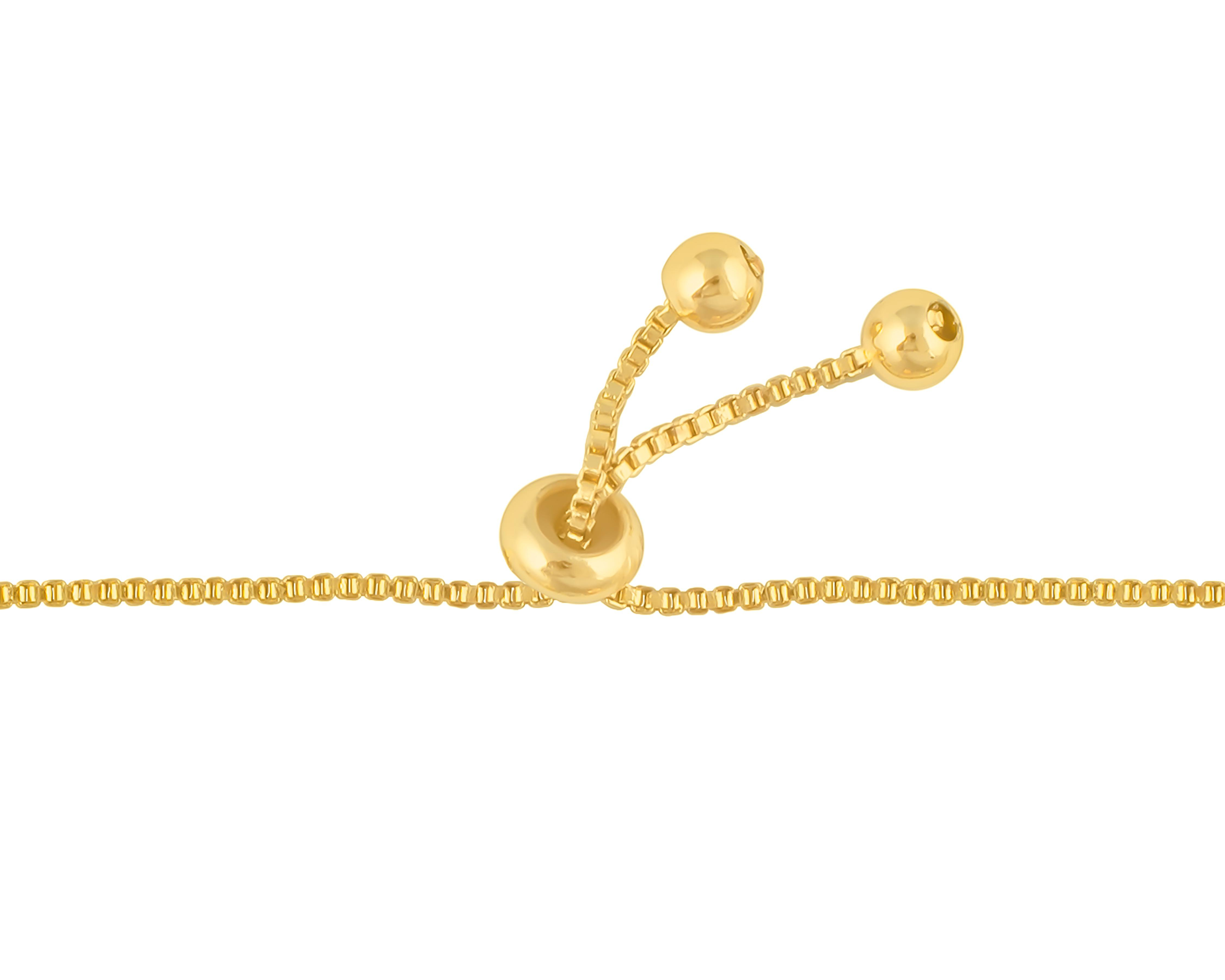 Foto 4 pulgar | Pulsera de Chapa de Oro 18K Plafer