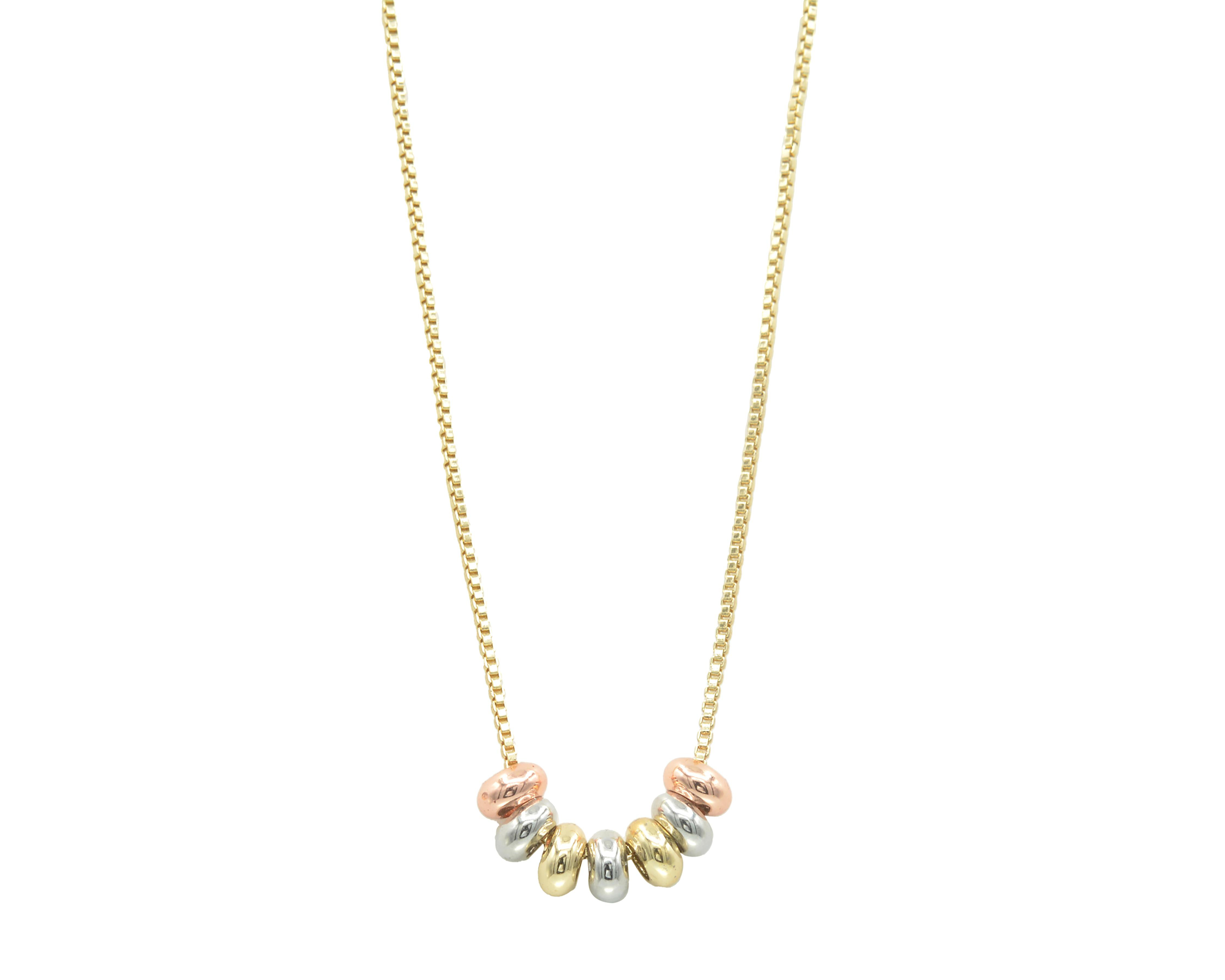 Collar de Chapa de Oro 18K Zokko $149