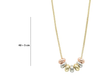 Foto 5 | Collar de Chapa de Oro 18K Zokko