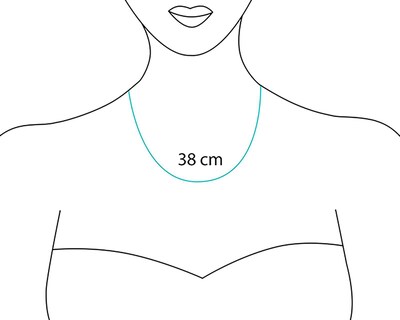 Foto 4 | Collar y Aretes de Chapa de Oro 18K Plafer