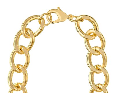 Foto 3 | Cadena de Chapa de Oro 18K Jennifer Lopez