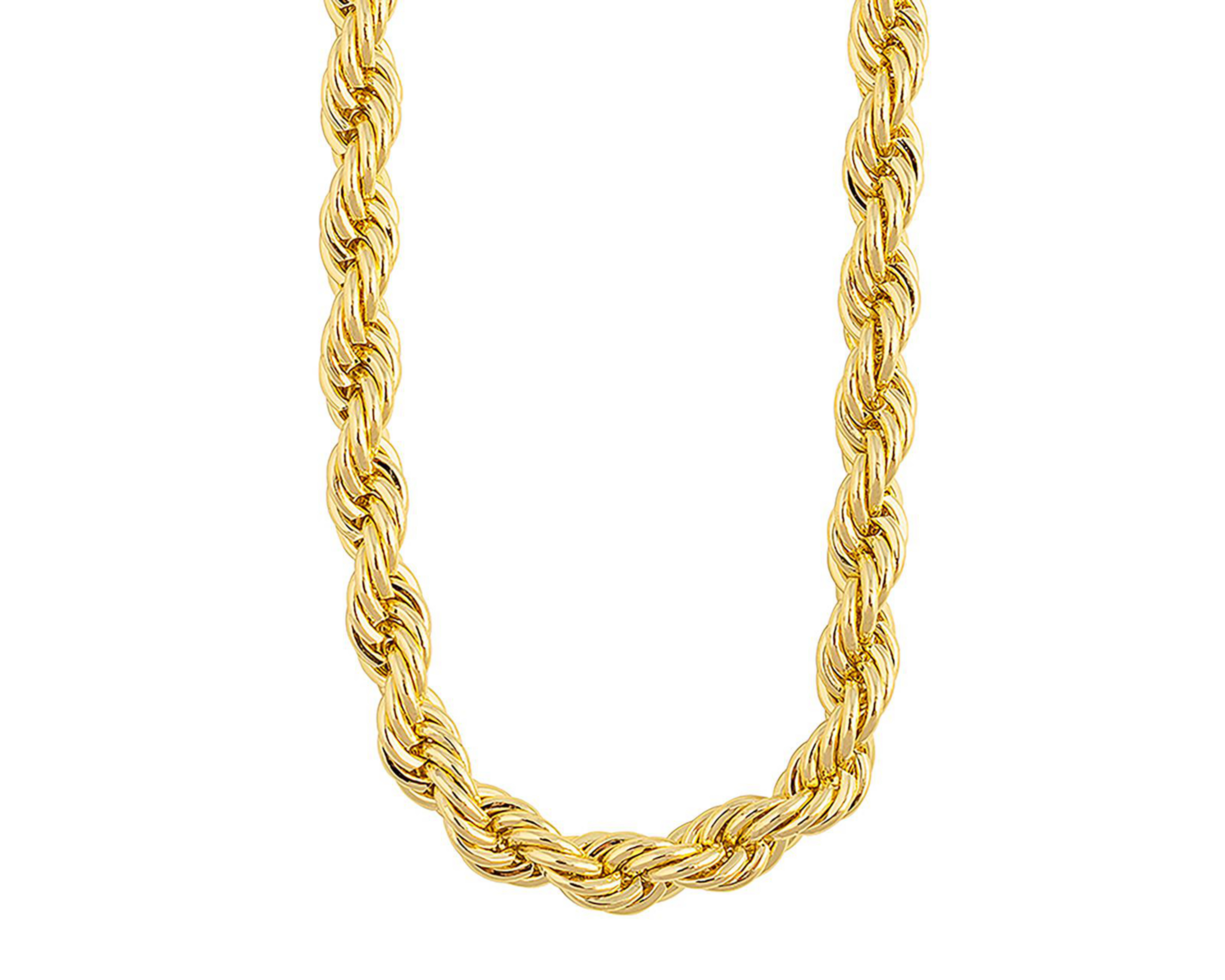 Cadena de Chapa de Oro 18K Jennifer Lopez