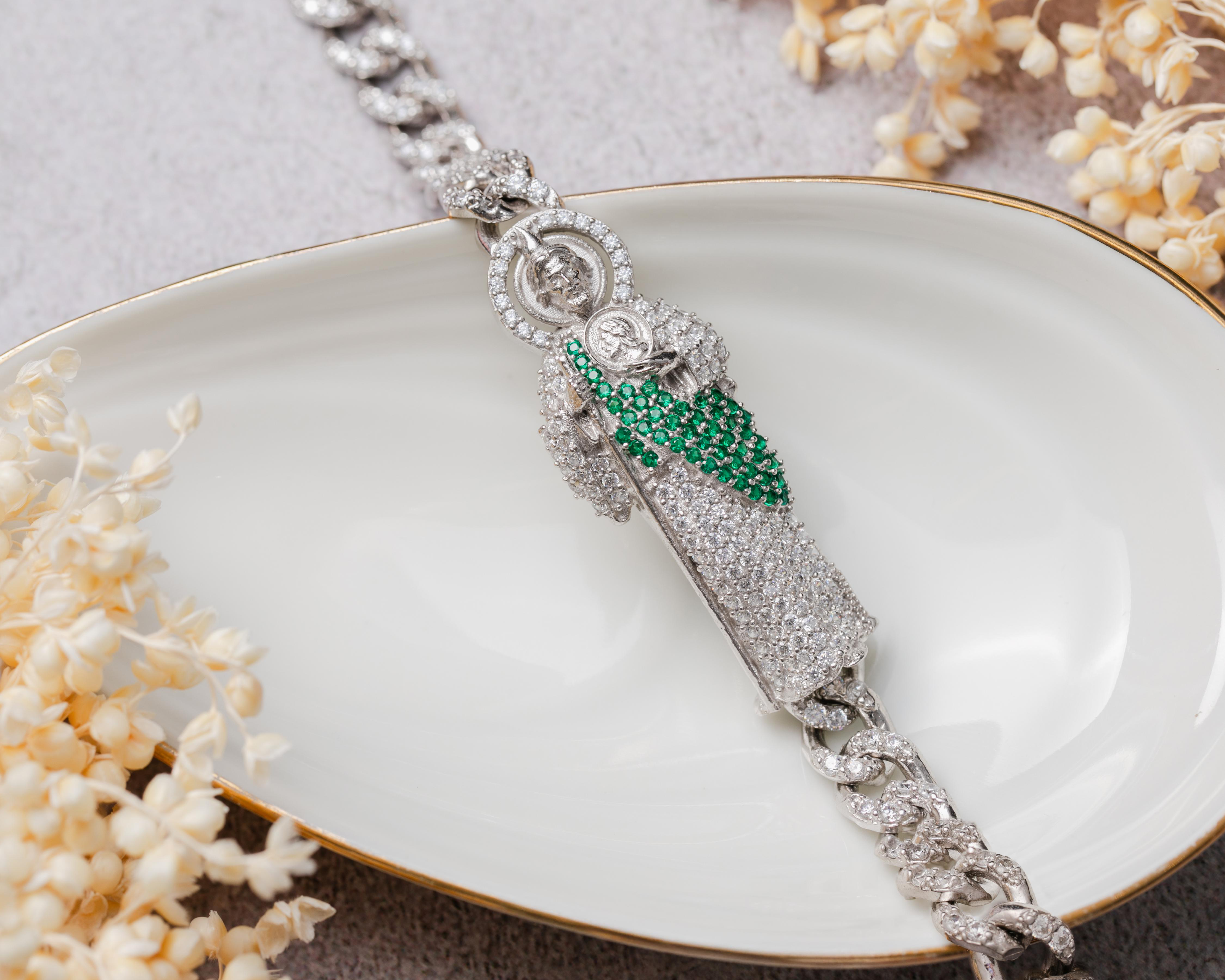 Foto 7 pulgar | Pulsera de Plata Sentimientos