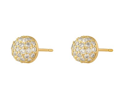 Foto 3 | Collar y Aretes de Chapa de Oro 18K Plafer
