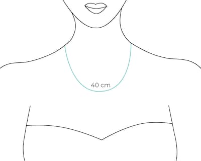 Foto 4 | Collar y Aretes de Chapa de Oro 18K Plafer