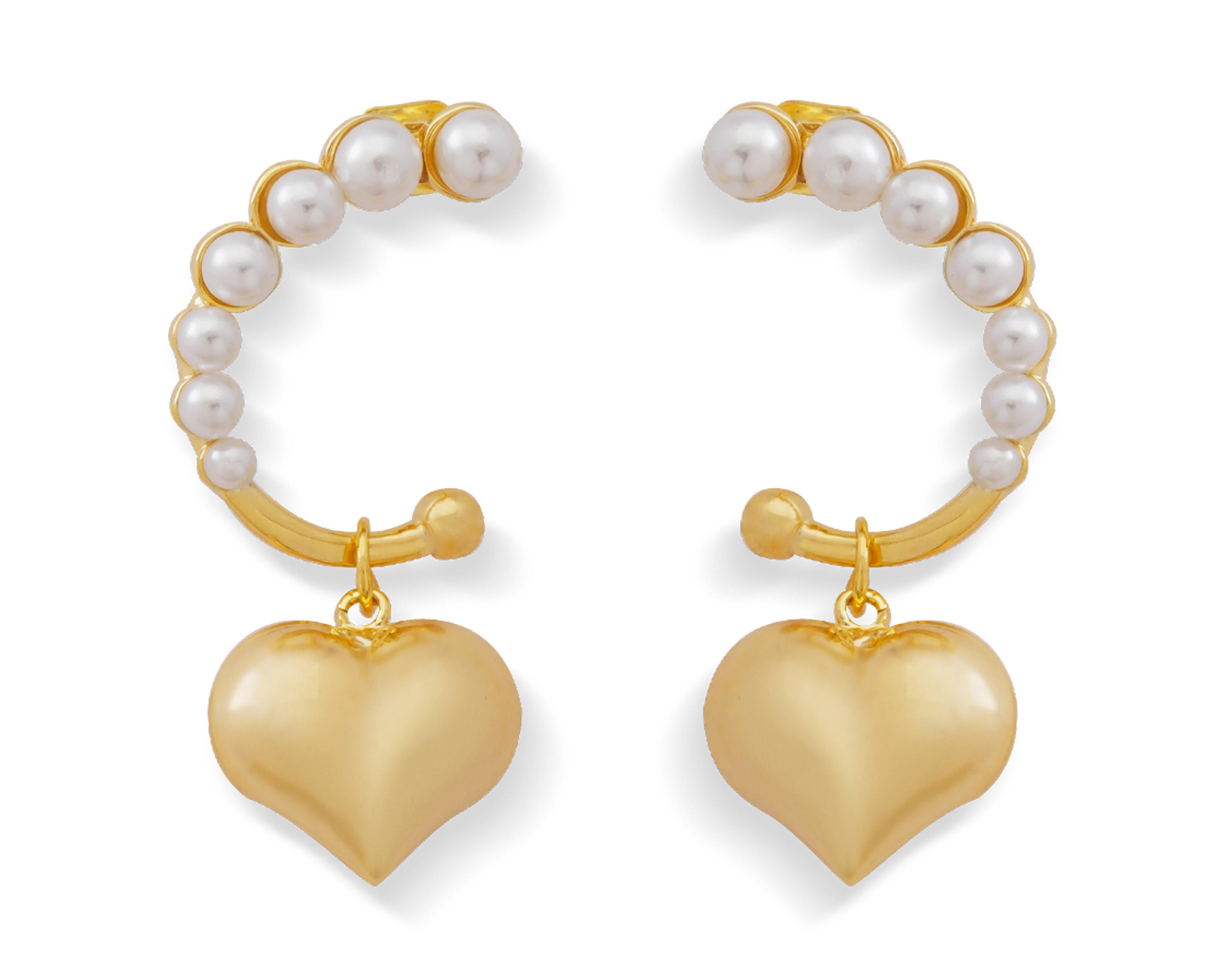 Foto 1 | Aretes de Chapa de Oro 18K Unlimited