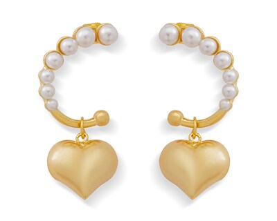 Foto 1 | Aretes de Chapa de Oro 18K Unlimited