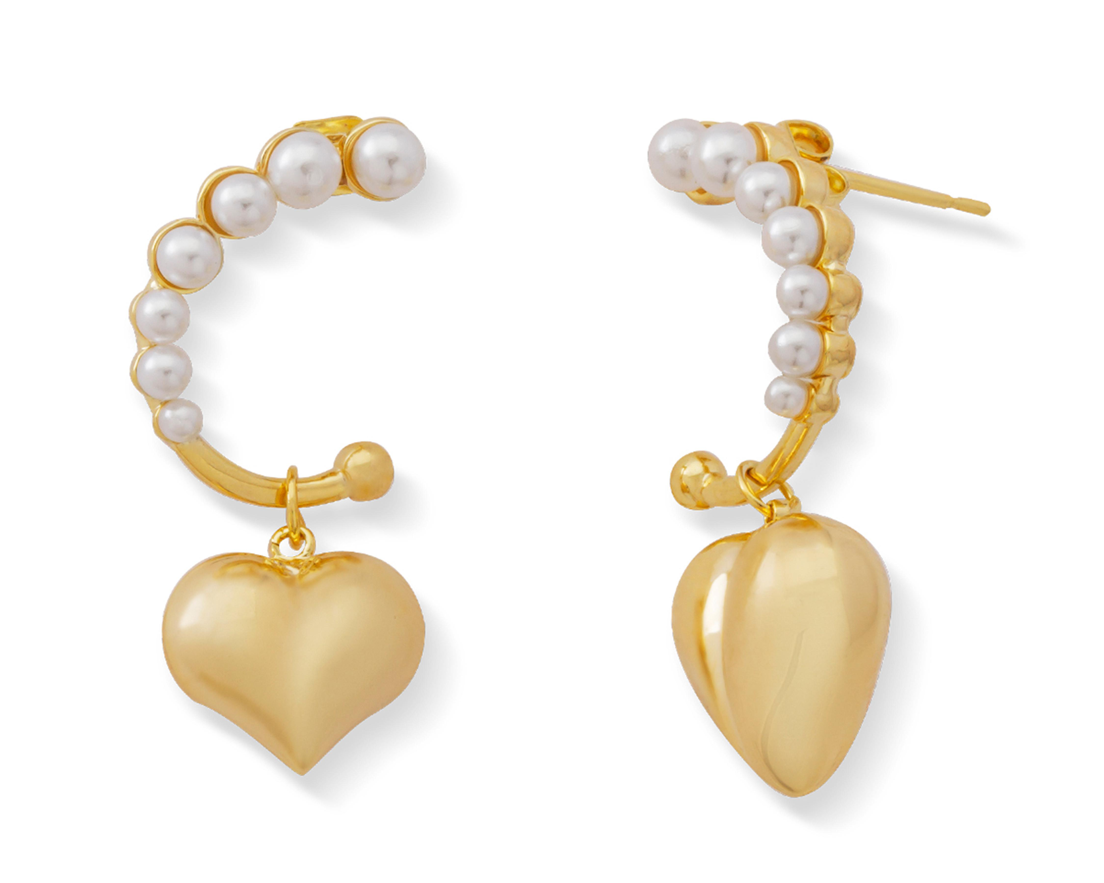 Foto 2 | Aretes de Chapa de Oro 18K Unlimited