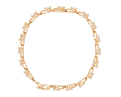 Foto 4 | Pulsera de Chapa de Oro 18K Unlimited