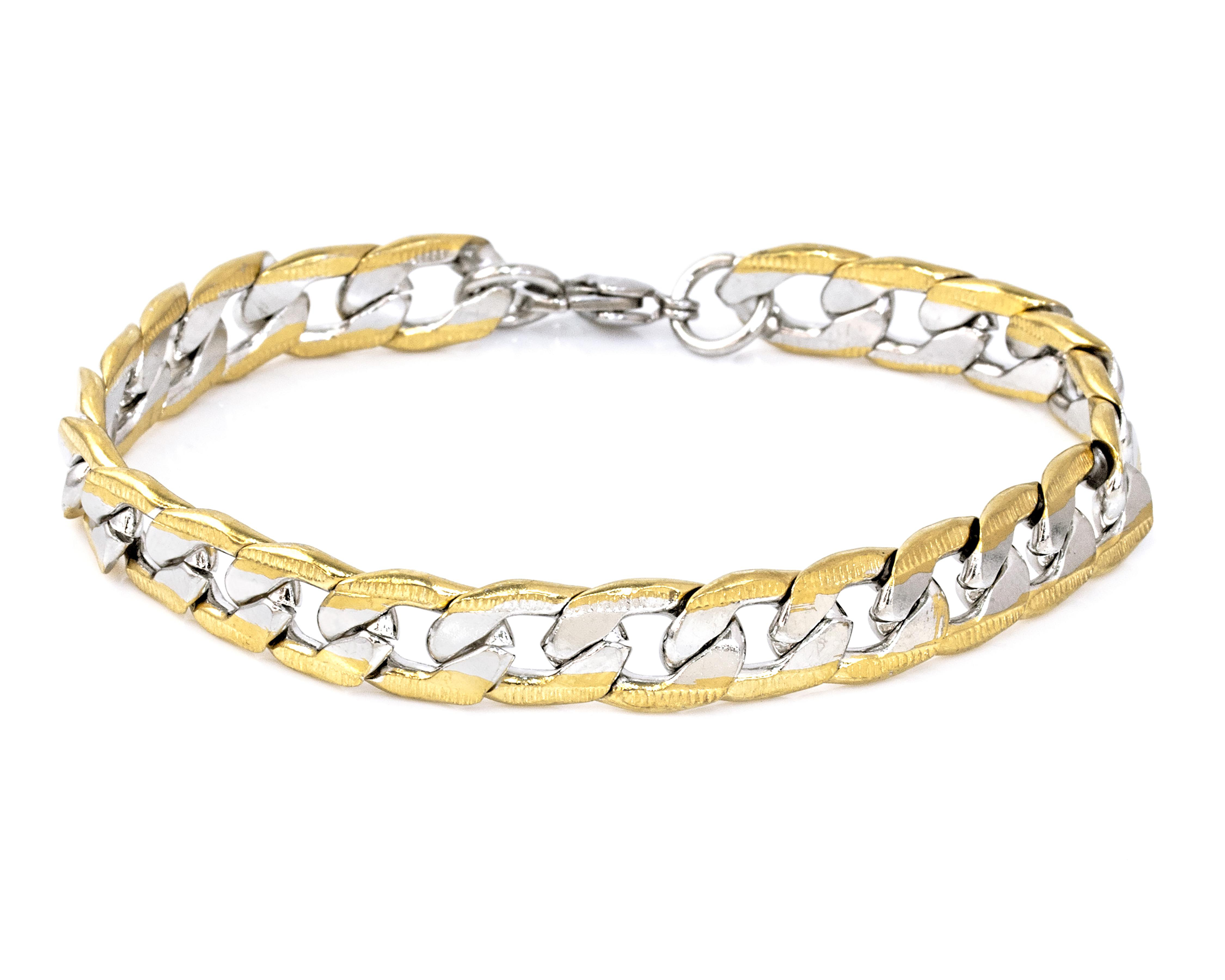 Pulsera de Acero Inoxidable Acero NK $199