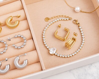 Foto 5 | Pulsera de Acero Inoxidable Jennifer Lopez