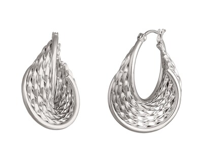 Foto 2 | Aretes de Acero Inoxidable Jennifer Lopez
