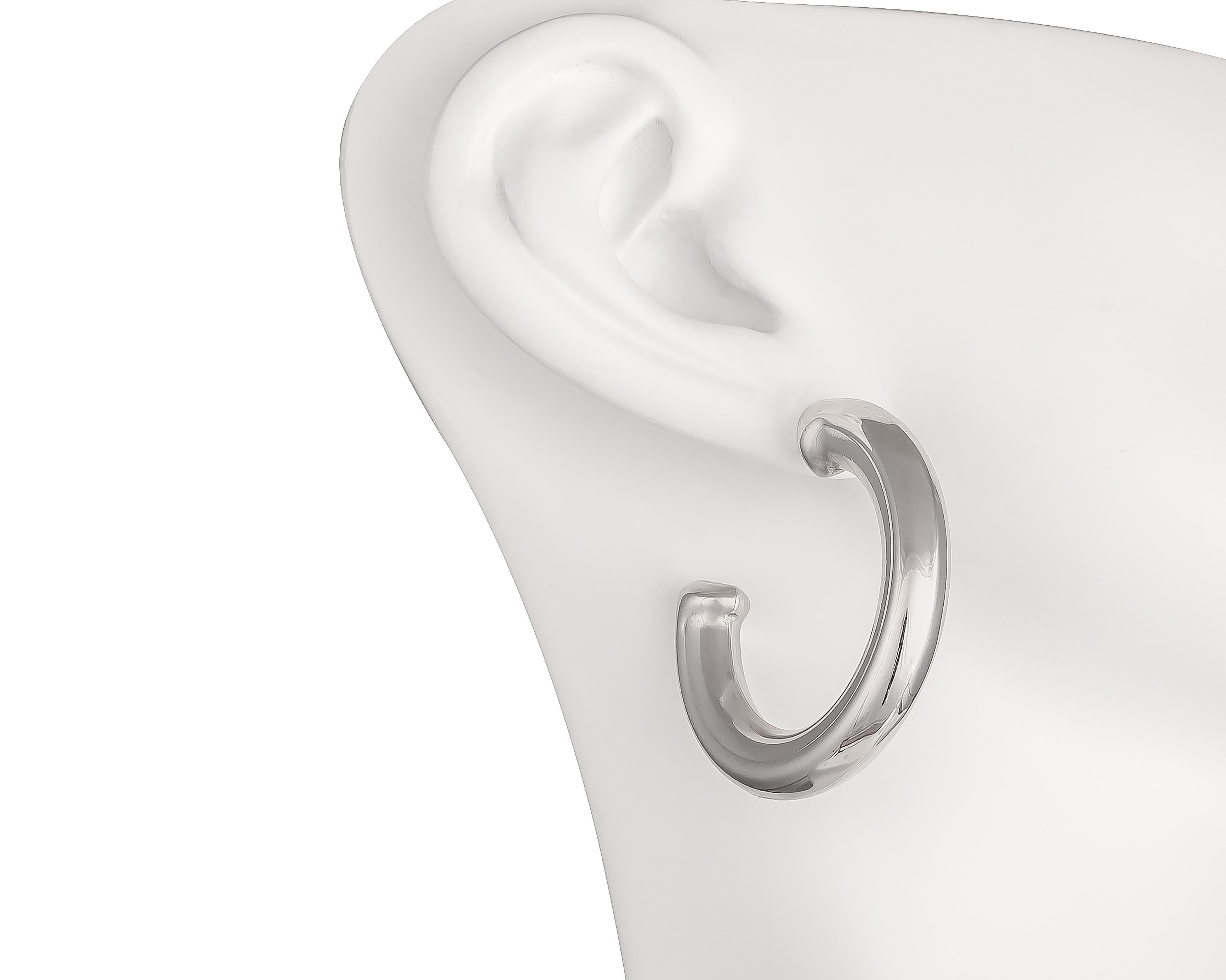 Foto 6 pulgar | Aretes de Acero Inoxidable Plafer