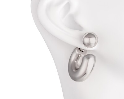 Foto 5 | Aretes de Acero Inoxidable Plafer