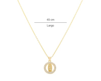 Foto 6 | Collar de Chapa de Oro 18K Zokko
