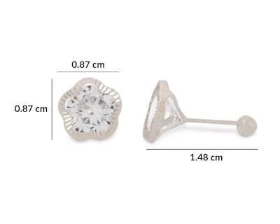 Foto 4 | Aretes de Plata Sahara