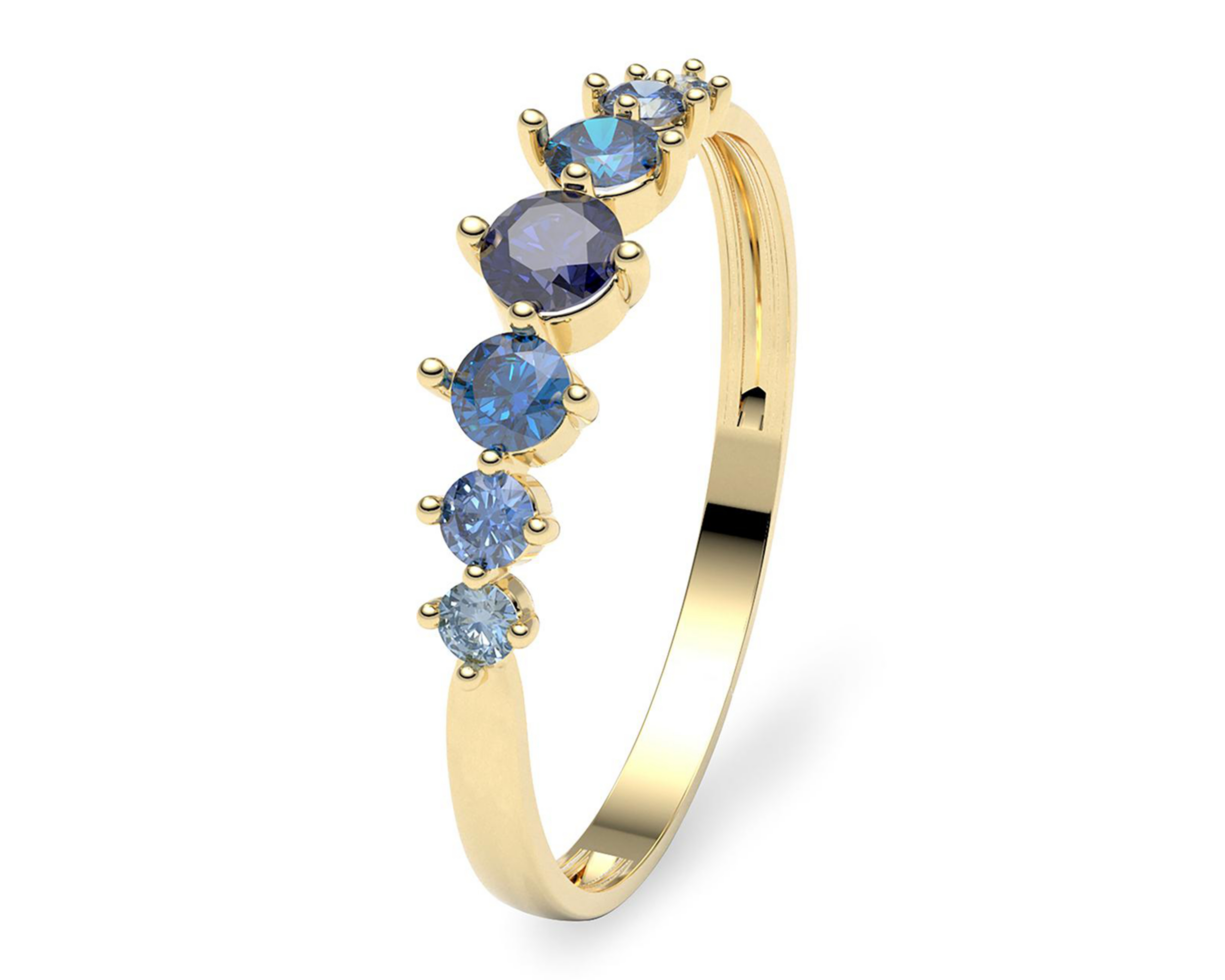 Anillo de Oro 10K Amelie Talla 7 - 7.5 $1,799
