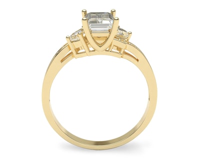 Foto 3 | Anillo De Compromiso de Oro 10K Talla 9 - 9.5